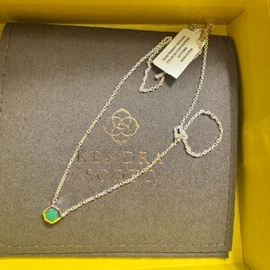 Kendra Scott Silver Davie Pendant Necklace